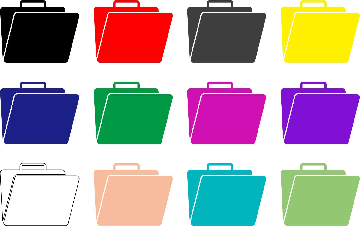 カラフルなバッグの画像